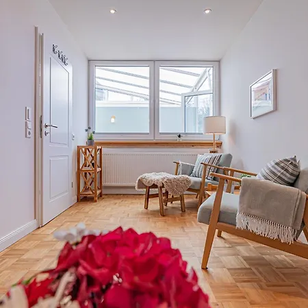 Apartment Fewo1846 - Nordlicht - Zentral Gelegene Im Eg Mit Wintergarten Und Terrasse Harrislee